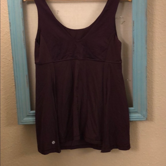 Lululemon Tank Burgundy Wrap 12 - Picture 2 of 6